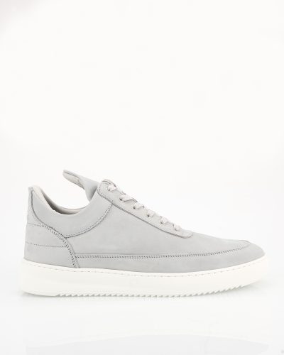 Filling Pieces Low Top Nubuck Cement Grey Heren Sneakers