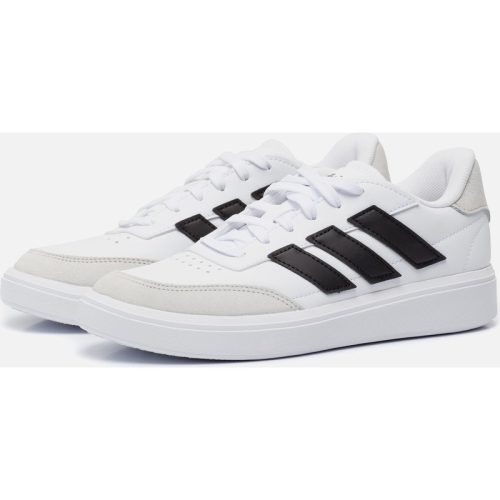 Adidas Adidas Courtblock Sneakers wit Imitatieleer