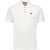 No Excess Polo korte mouw pique garment dyed white