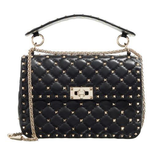 Valentino Garavani Crossbody bags – Rockstud Spike Medium Shoulder Bag in zwart