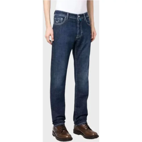 Jacob Cohën Indigo straight leg spijkerbroek / jeans