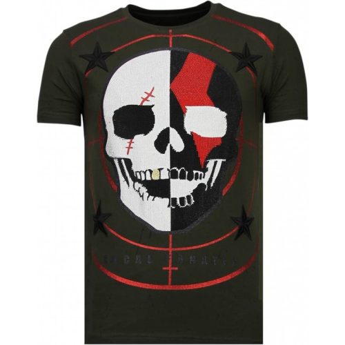 Local Fanatic God of war rhinestone t-shirt