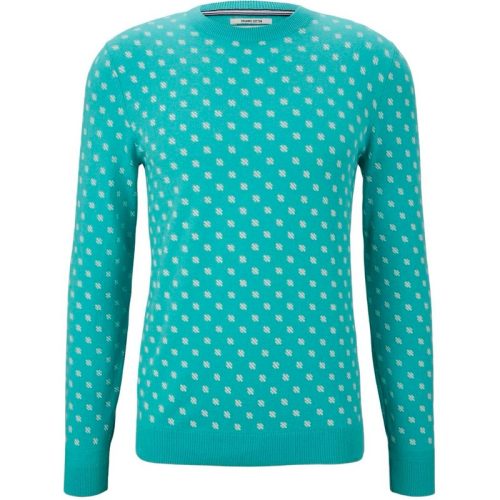 Tom Tailor 1026327 printed sweater mint