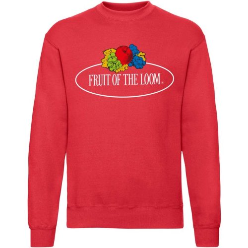 Fruit of the Loom Heren vintage sweatshirt met logoprint