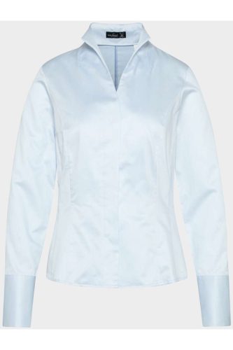 van Laack Slim Fit Dames Overhemd lichtblauw, Effen