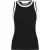 Nukus Fw24102 nice singlet black/offwhite