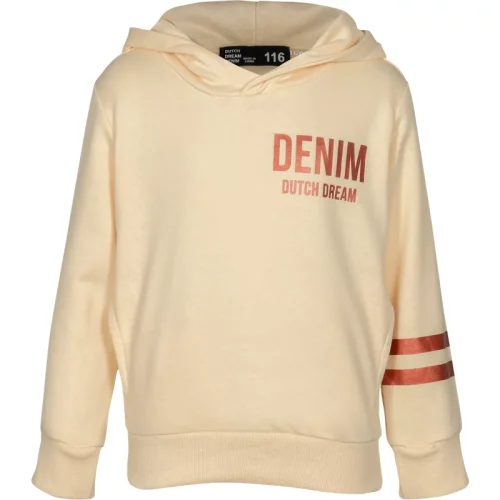 Dutch Dream Denim Meiden hoodie kwetu creme