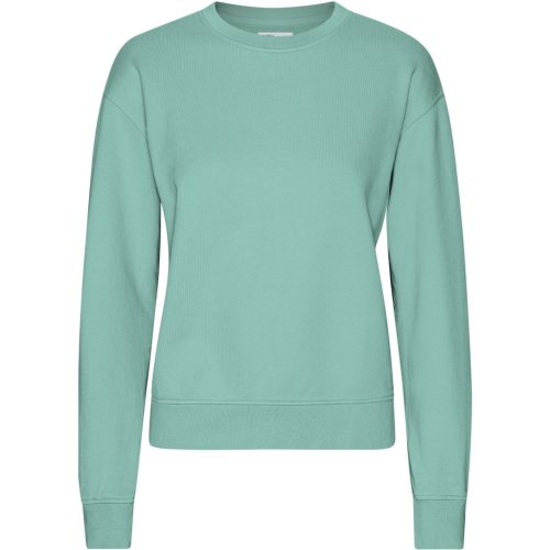 Dames sweatshirt met ronde hals Colorful Standard Classic Organic Seafoam Green