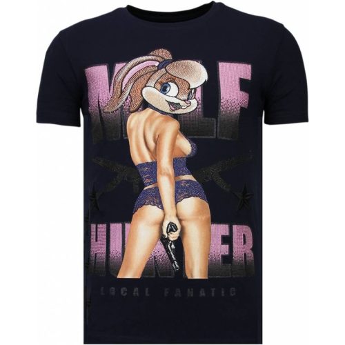 Local Fanatic Milf hunter rhinestone t-shirt