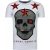 Local Fanatic Rough player skull rhinestone t-shirt