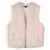 NoBell Meisjes gilet fluffy fur kath pearled