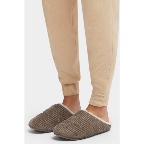 FitFlop Chrissie fleece-lined corduroy slippers