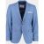 Bos Bright Blue Colbert d7,5 grou jacket 241037gr72bo/210 light blue