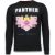 Local Fanatic Panther rhinestone sweater