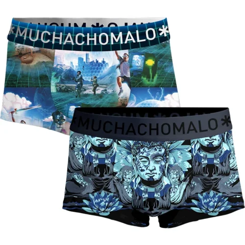 Muchachomalo Heren 2-pack trunks elebudha virtualreality