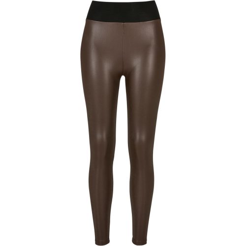 Dames legging met hoge taille van imitatieleer Urban Classics GT