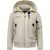 Just Key Korte winterjas met capuchon beige