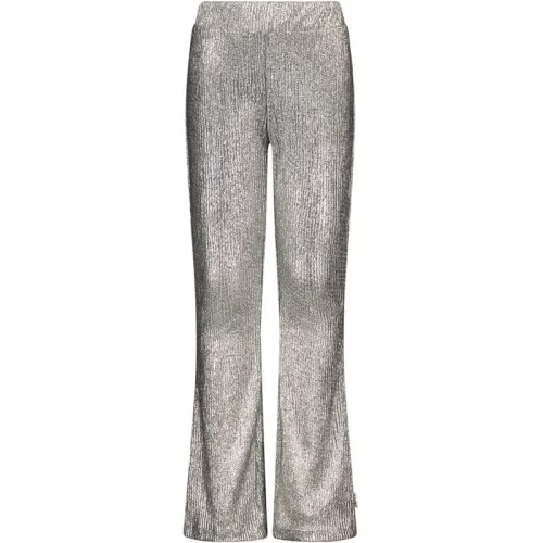 B.Nosy Meisjes flared pants paige metallic