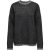 Only Onlsilma ls stitch mock neck knt antraciet