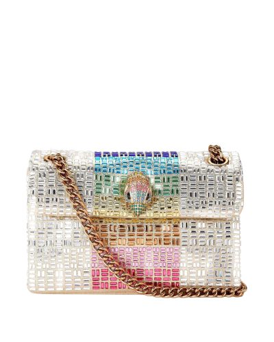 Kurt Geiger Mini Kensington Crystals White