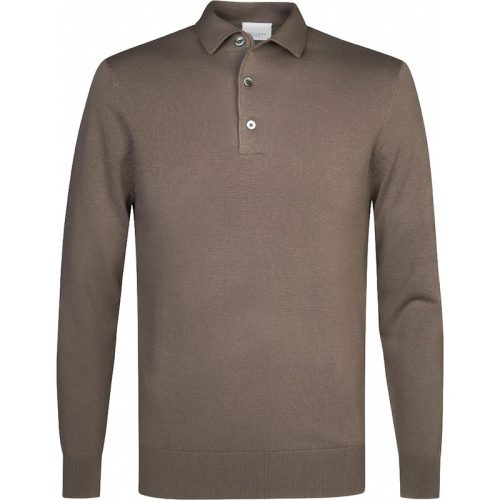 Profuomo Polo met lange mouwen