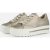 Gabor Gabor Sneakers goud Leer