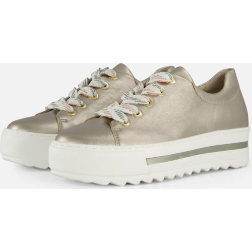 Gabor Gabor Sneakers goud Leer