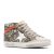 Golden Goose Low-Top Sneakers – Mid Star Lettering Print High-Top Sneakers in grijs