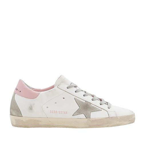 Golden Goose Low-Top Sneakers – Super-Star Sneakers in wit