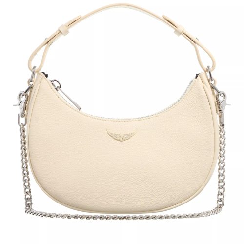 Zadig & Voltaire Hobo bags – Moonrock Grained Leather in crème