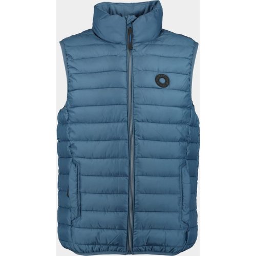 Bos Bodywarmer Blauw Mountain Stepped Bodywarmer 24101MO05SB/268 jeans