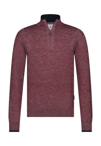 State Of Art Half Zip Trui Rood