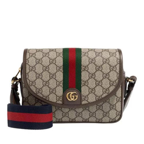 Gucci Crossbody bags – Mini Ophidia Shoulder Bag GG in beige