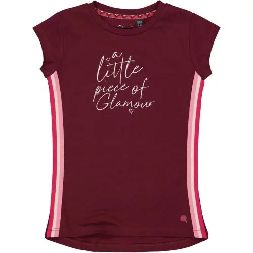 Quapi Meisjes t-shirt madri maroon