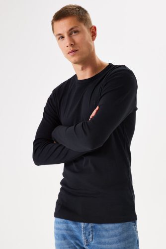 Zwarte Basic Longsleeve