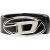 Diesel Dames riem oval d logo b-1dr zwart