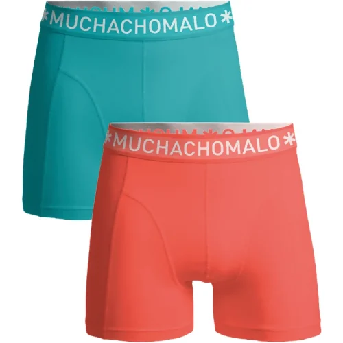 Muchachomalo Jongens 2-pack boxershorts effen