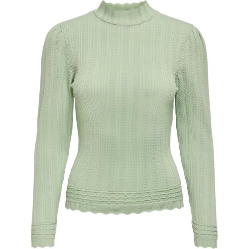 Only Onlsandy ls struc puff highneck cc knt mint