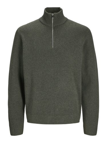 J&j Premium Male Truien Jprblamilano Stitch Knit Half Zip Sn 12259664