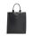 Jil Sander Totes & shoppers – ‘Tote’ Black Leather Crossbody Bag in zwart