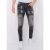 Local Fanatic Distressed jeans stonewash slim fit