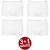 Sloggi Basic short 4-pack wit