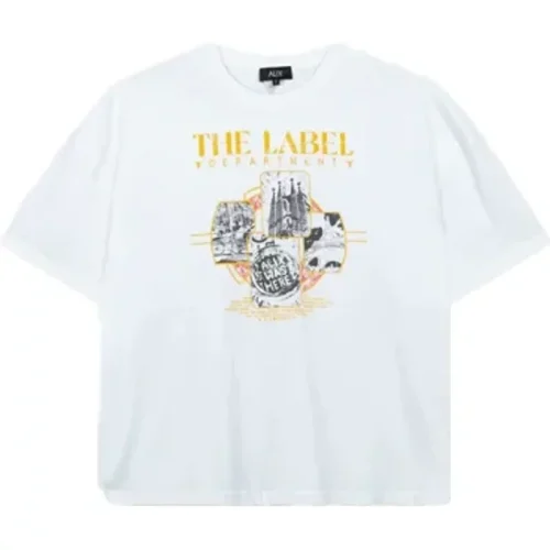 Alix The Label The label t-shirt white –