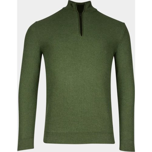 Baileys Half Zip Groen Pullover 1/2 zip 428491/785