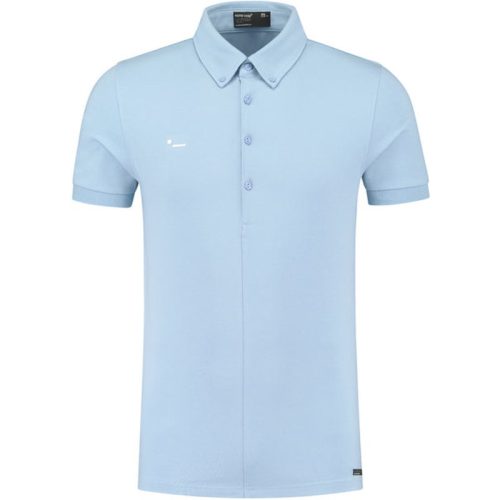 Morse code Polo met korte mouwen