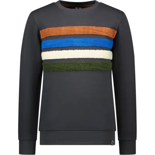 B.Nosy Jongens sweater rob antracite