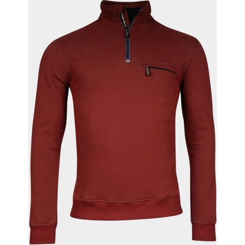 Baileys Half Zip Rood Sweatshirt 1/2 Zip 423193/36