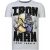 Local Fanatic Iron man popeye rhinestone t-shirt