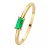 Isabel Bernard Ringen – Baguette Odie 14 Karat Ring in gold