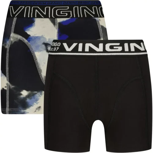 Vingino Jongens ondergoed 2-pack boxers smokey deep